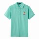 Polo Ralph Lauren Men Classic Fit Rainbow Big Pony Mesh Polo Shirt Aqua Blue