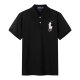 Polo Ralph Lauren Men Classic Fit Rainbow Big Pony Mesh Polo Shirt Aqua Blue