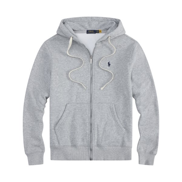 Long-sleeved hooded sweatshirt