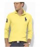 Large size long-sleeved polo shirt