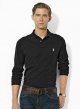 Mesh Long-Sleeve Polo Shirt – All Fits