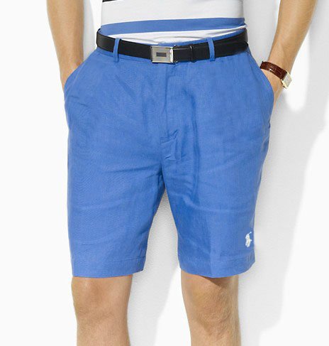 Small Horse Mark Business Casual Shorts