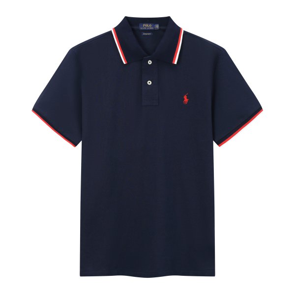 Classic Fit Stretch Mesh Polo Shirt