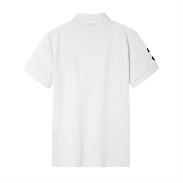 Large size short-sleeved polo shirt
