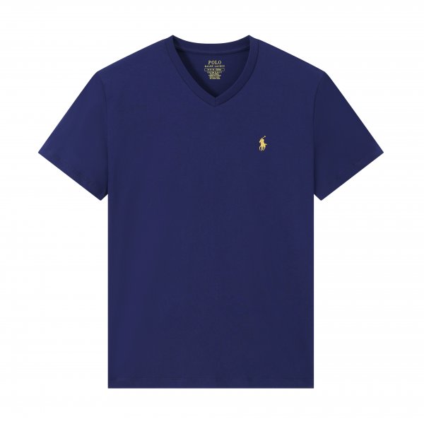 V-neck small horse logo T-shirt - All Fits