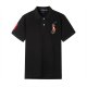 Large size short-sleeved polo shirt