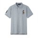 Large size short-sleeved polo shirt