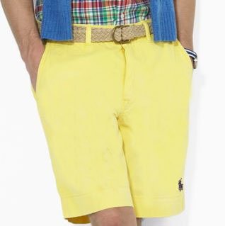 Small Horse Mark Business Casual Shorts