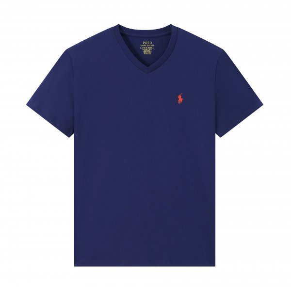 V-neck small horse logo T-shirt - All Fits