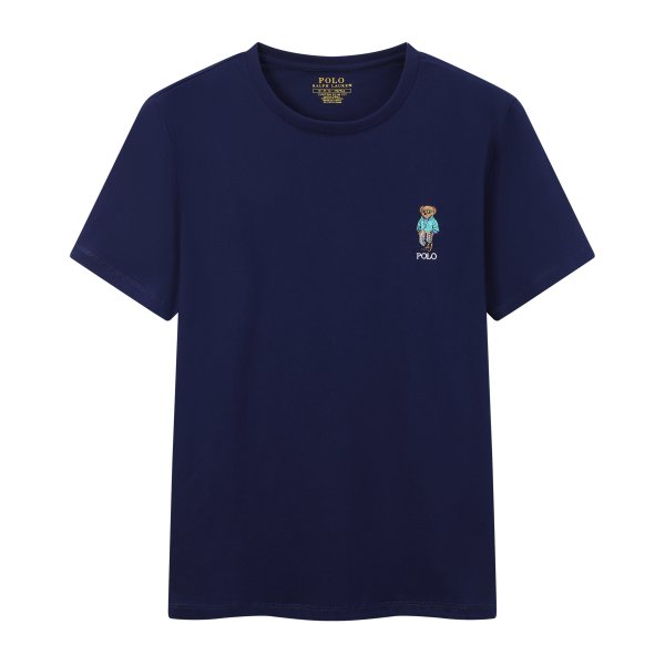 Bear Crew-Neck Short-Sleeved Shirt - All Fits
