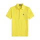 Women's short-sleeved polo shirt with horse logo
