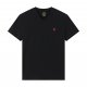 V-neck small horse logo T-shirt - All Fits