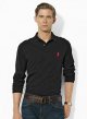 Mesh Long-Sleeve Polo Shirt – All Fits