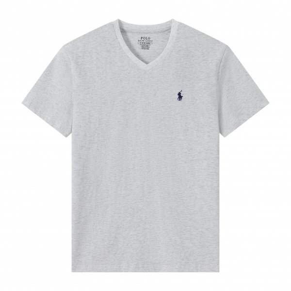 V-neck small horse logo T-shirt - All Fits