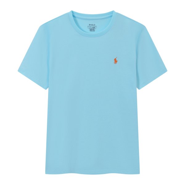 Crew Neck T-Shirt Coastal Beige