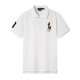 Large size short-sleeved polo shirt